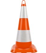 Resim Genel Markalar 50 Cm. Kırılmaz Trafik Konisi (tek Reflektifli) 