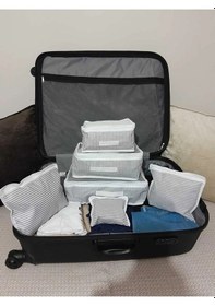Resim Babylondy 6'lı Valiz Düzenleyici Set Gri 