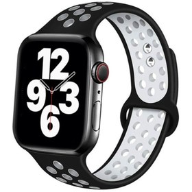 Resim Genel Markalar Apple Watch 7 Son Sürüm Nike 44 Siyah Akıllı Saat Giyilebilir Teknoloji Android Ios Uyumlu Watchos 
