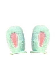 Resim Suntek 2 Adet Kolay Kurulum Çekici Yeşil-tavşan-kulakları Peluş Kulak Süslemesi Yeşil 