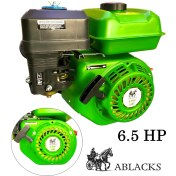 Resim Benzinli Motor Go Kart 6.5 Hp 20 mm Kamalı Çapa Makinası – Su Motoru (Çıplak Motor) 