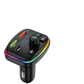 Resim Hepta Collection Fm Transmitter Modulator Araç Fast Quıck Charge Hızlı Şarj Flash Bellek Micro Sd Mp3 Player 12-24 V 