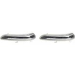 Resim Sulhul 2x Sağ Yan Kanat Kapı Dikiz Aynası Dönüş Sinyali Gösterge Işığı Lens Kapağı 1607512680 208 2008-2017 Için (Yurt Dışından) 