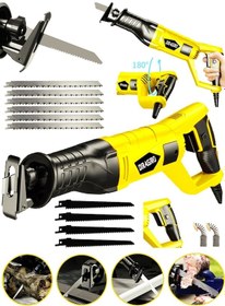 Resim Dragro GRZ-tlk9000 Sarı 10 Uç 9000 Sjs 6 Kademe Devir Ayarli Bakir Sargili Beton Tuğla Kemik Kesme Tilki Kuyruğu 