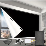 Resim Yatak Odası ve Seyahat için %100 Karartma Perdeleri - Kemirgen Temalı Çubuklu Portatif Termal İzole Pencere Panjurları & Çizgili Desenli, Kreş, Yurt, Ev Ofisi için %100 Polyester Işık Engelleyici 