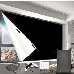 Resim Yatak Odası ve Seyahat için %100 Karartma Perdeleri - Kemirgen Temalı Çubuklu Portatif Termal İzole Pencere Panjurları & Çizgili Desenli, Kreş, Yurt, Ev Ofisi için %100 Polyester Işık Engelleyici 