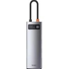 Resim Baseus Metal Gleam Series 8in1 Type-C Hub Adaptör Çoklayıcı 