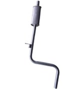 Resim EGZOZCUM Siena - Palio Orta Susturucu Borulu Üçgen Uyumlu 