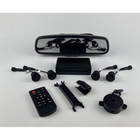 Resim Unique ® Uq-043lap Full Hd Dvr Geri Görüş Kameralı Park Sensorlu Dikiz Ayna Monitör 