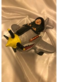 Resim Kumbara Polyester Uçak Kahraman 