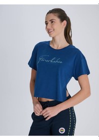 Resim Kadın Trend Fenerbahçe Tshırt Fb Laci 24 