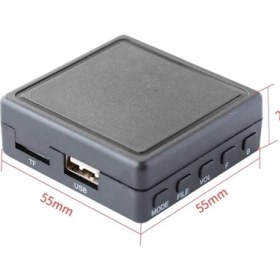 Resim Techmaster Bmw E39 E46 E53 3 5 X5 Seri Bt 5.0 Mikrofonlu Aux Adaptörü SKU11 USB Tf Kart Girişi 