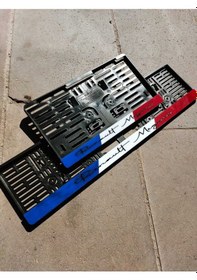 Resim Plakalık Lazer Kesim Pleksi Fransız Bayraklı 1 Kare 1 Uzun İsimli Plakalık Kişiye Özel Plakalık 