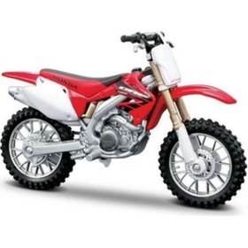Resim PeriYedi Motorsiklet 1:18 Motor Honda CRF450R Kırmızı 