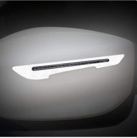 Resim Sarı 1 Çift Anti-çarpışma Şerit Evrensel Araba Malzemeleri Güçlü Yapışma Otomatik Kaçınma Koruyucu Etiket Mini Anti-çizik 