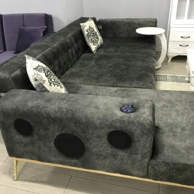 Resim Lotus Müzik Sistemli Köşe Koltuk 