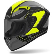 Resim Airoh Connor Dunk Yellow Matt Kask Sarı - Siyah 