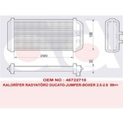 Resim Kalorifer Radyatörü 346285 Jumper Boxer Ducato 99 06 6448h8 46722710 