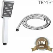 Resim Tema Arya Duş Başlığı+Vera Spiral Hortum 54501V 