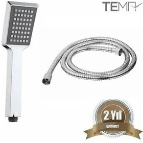 Resim Tema Arya Duş Başlığı+Vera Spiral Hortum 54501V 