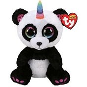 Resim Ty Beanie Boos Paris Tek Boynuzlu Panda 24 cm. 