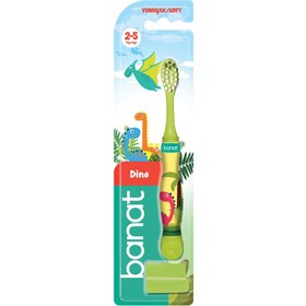 Resim Banat Dino Çocuk Diş Fırçası (Yumuşak) - Gratis 