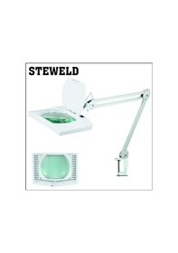 Resim Steweld 8069 Led-108 3d Led Işıklı Masa Mengeneli Büyütüteç 