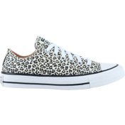 Resim Converse Kadin Siyah Converse Chuck Taylor All Star Leopard Spor & Günlük Ayakkabı A14941C-Black 