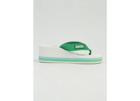 Resim Bags Shoes United Colors Of Benetton BN-10218 Kadın Yüksek Dolgu Taban Parmak Arası Premium Terlik 