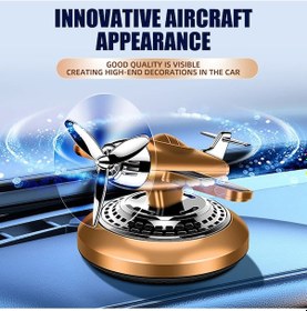 Resim Güneş Enerjili Araba Havalandırma Hava Spreyi Helikopter Uçak Okyanus Köln Mavi Gray 1 Piece Set 