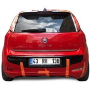Resim Fiat Punto Evo Arka Ek Makyajlı (Plastik) Parlak Siyah Boyalı N11.40354 