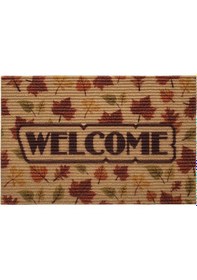 Resim Koza Home Coco Welcome Sonbahar Paspas Dış Kapı Paspası Kıl Kapı Önü Paspas Naturel 