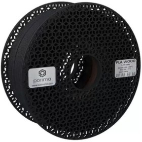 Resim Porima PLA Wood Ahşap 1.75mm Filament - 1kg, Koyu Ahşap - Dark Wood 