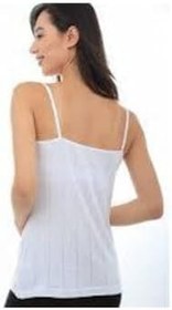 Resim Tutku Jakarlı Dantel Yaka%100 Pamuk İp Askılı Kadın Atlet 0200 6'lı Paket 