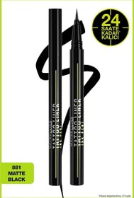 Resim Maybelline new york tattoo liner ink pen - black 