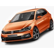 Resim HasAkman Vw Polo Mk6 R Line Yan Marşpiyel Seti Piona Black 2018 2019 2020 2021 