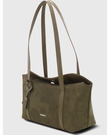 Resim Housebags Süet Yeşil Bowling Omuz Çantası 270 Süet Yeşil 