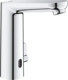 Resim Grohe 36422001 Eurosmart Cosmopolitan E Fotoselli Lavabo Bataryası - 1/2" - L-boyut - Çift Su Girişli - Ayarlanabilir Sıcaklık Sınırlayıcısı - Gümüş 
