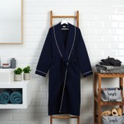 Resim DC Home Soho Erkek Pike Bornoz - Lacivert - L / XL 