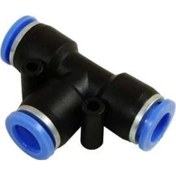 Resim 12 Mm Pnömatik Te Bağlantı 