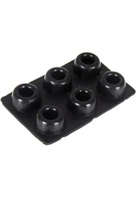 Resim Kapı Kulpu Çarpmasını Engelleyici Stoper 6 Lı Set 