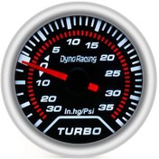 Resim 12v Gm Modifiye Turbo Metre 52mm2 İnç Beyaz Işık Mekanik Yarış Metre Psı 1311 