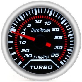 Resim 12v Gm Modifiye Turbo Metre 52mm2 İnç Beyaz Işık Mekanik Yarış Metre Psı 1311 