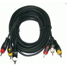 Resim Electroon 3rca 3rca Gold Görüntü ve Ses Kablosu 3 M 