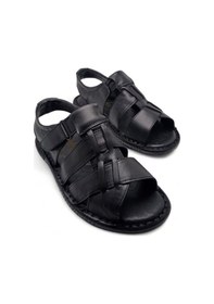 Resim Magic Shoes Hakiki Deri Ortopedik Erkek Sandalet 001 