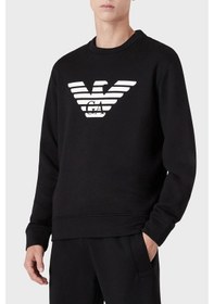 Resim Emporio Armani Erkek Sweat 8N1Mr6 1Jrız F008 Siyah (533917480) Siyah 