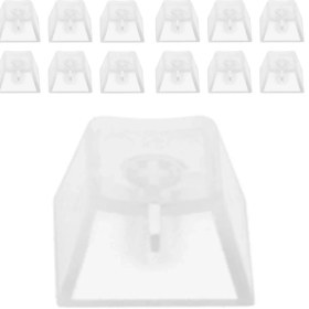 Resim Flameer R41U Şeffaf Keycap Renk Keycap Kiti Mat Tedavisi Mükemmel Yorgunluk 100 Tuşlar Şeffaf (Yurt Dışından) 