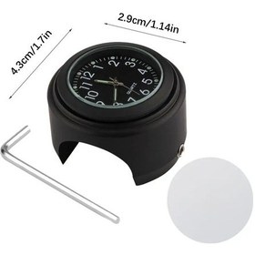 Resim 22-25mm Motosiklet Gidonu İzle Motosiklet Saat Su Geçirmez Motosiklet İzle Green Amerika Birleşik Devletleri Diğer 
