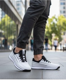 Resim Wickers Erkek Günlük Spor Ayakkabı Beyaz Bağcıksız 2649 