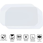 Resim Gp Kompozit Bmw F 800 Gs 2021-2024 Uyumlu Motosiklet Ekran Koruyucu Şeffaf 